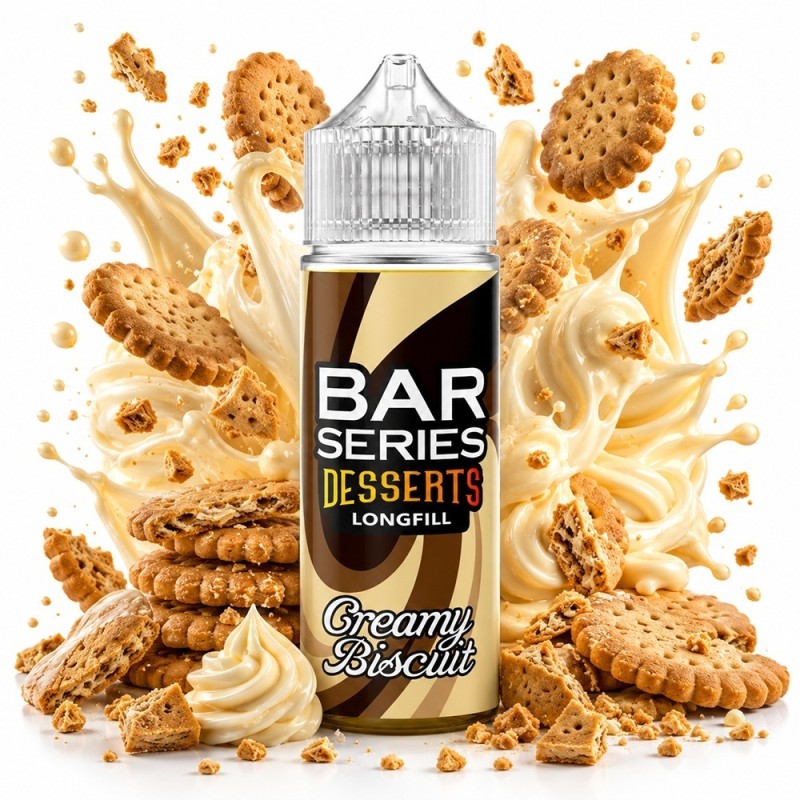 BAR SERIES DESSERTS CREAMY BISCUIT 120ML