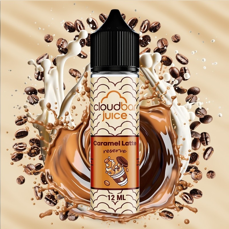 CLOUDBAR JUICE CARAMEL LATTE 60ML