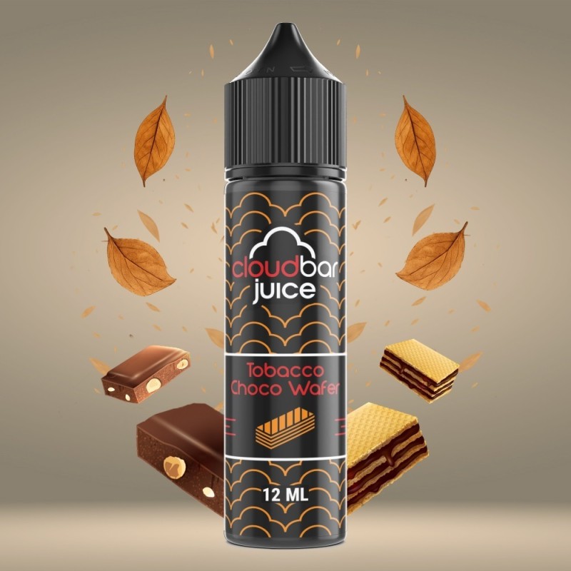 CLOUDBAR JUICE TOBACCO CHOCO WAFER 60ML