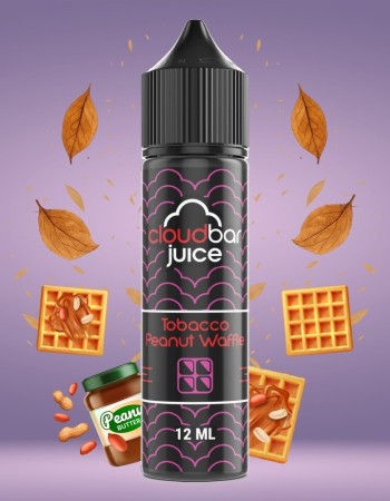 CLOUDBAR JUICE TOBACCO PEANUT WAFFLE 60ML