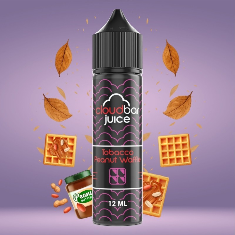 CLOUDBAR JUICE TOBACCO PEANUT WAFFLE 60ML