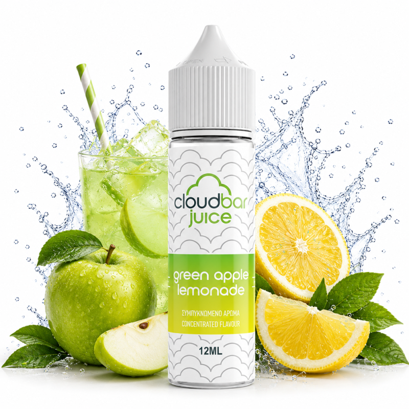 CLOUDBAR JUICE GREEN APPLE LEMONADE 60ML