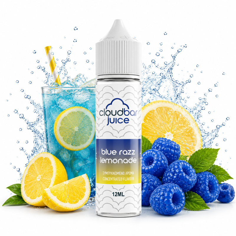 CLOUDBAR JUICE BLUE RAZZ LEMONADE 60ML
