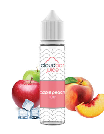 CLOUDBAR JUICE APPLE PEACH ICE 60ML
