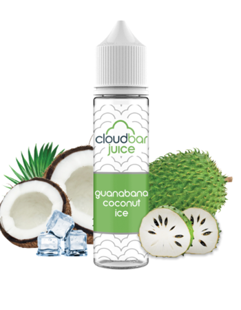 CLOUDBAR JUICE GUANABANA COCONUT ICE 60ML