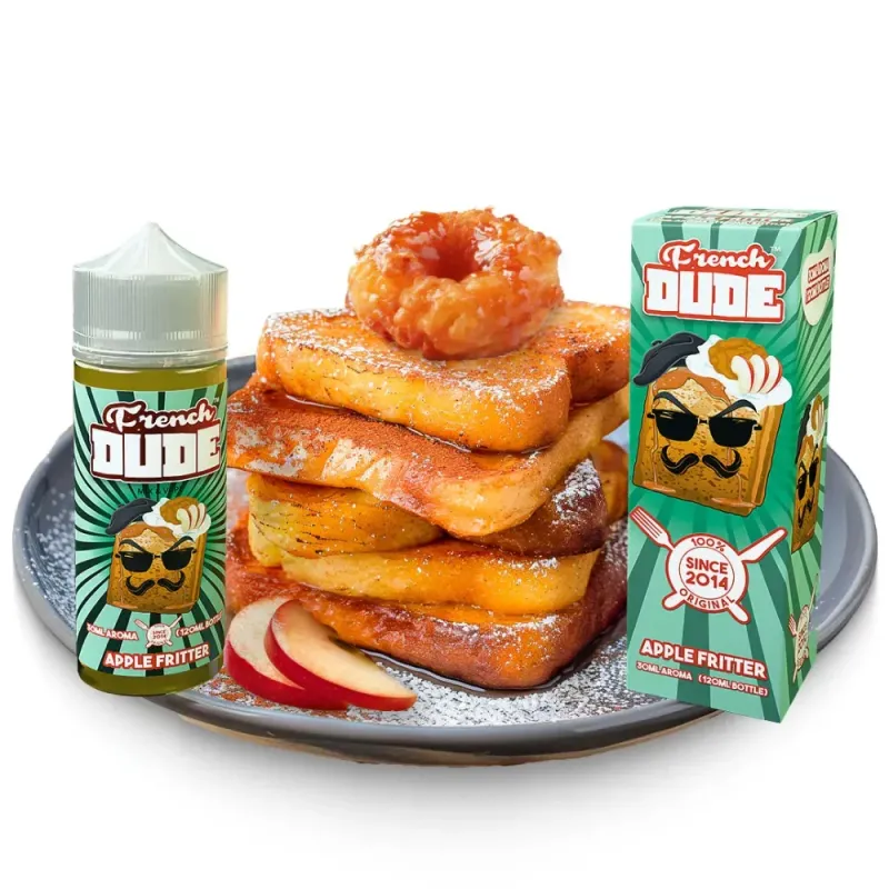 FRENCH DUDE APPLE FRITTER 120ML