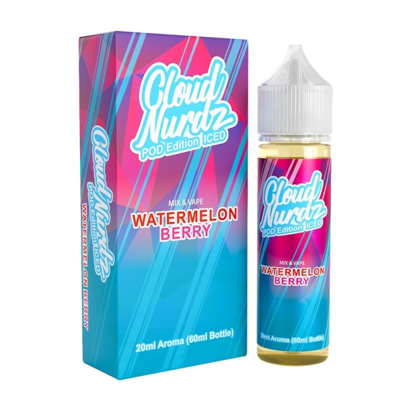 CLOUD NURDZ POD EDITION ICED WATERMELON BERRY 60ML