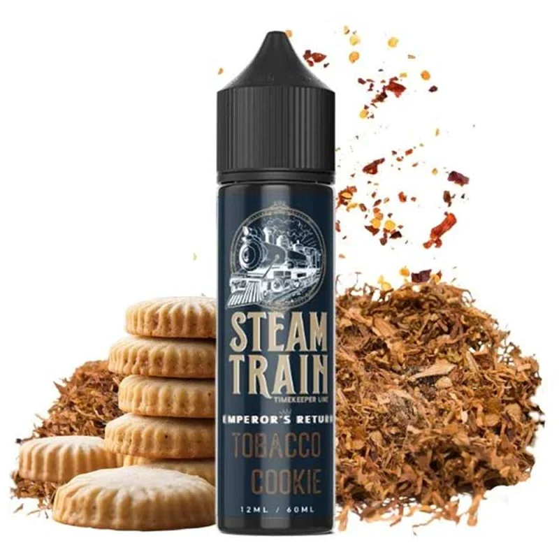 STEAM TRAIN EMPEROR’S RETURN TOBACCO COOKIE 60ML
