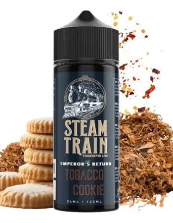 STEAM TRAIN EMPEROR’S RETURN TOBACCO COOKIE 120ML