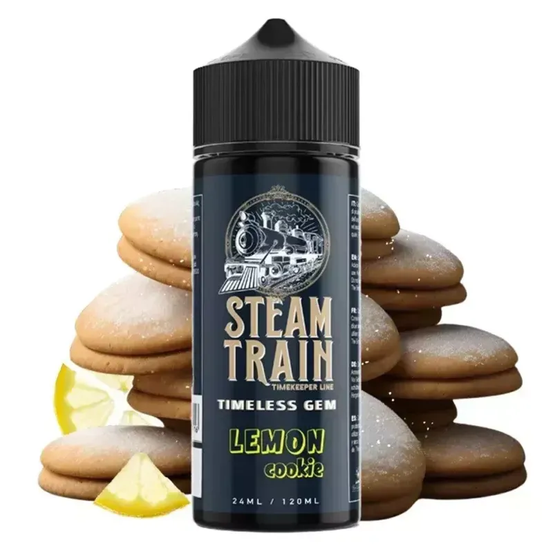 STEAM TRAIN TIMELESS GEM LEMON COOKIE 120ML