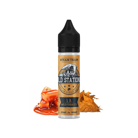 STEAM TRAIN OLD STATIONS LA WILD TOBACCO 60ML
