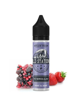 STEAM TRAIN OLD STATIONS RED BERRIES SLASH 60ML