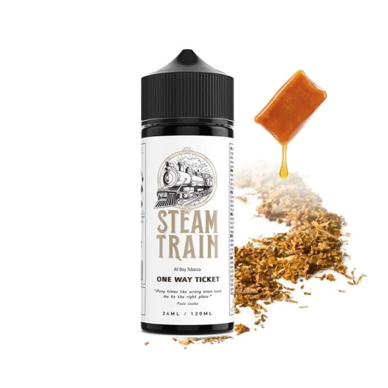 STEAM TRAIN ONE WAY TICKET 120ML
