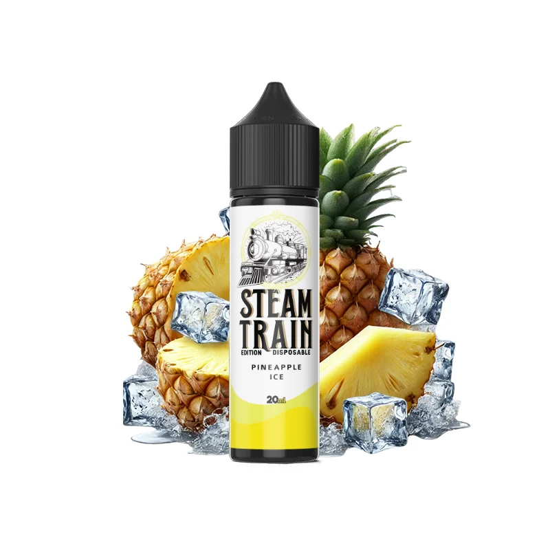 STEAM TRAIN EDITION DISPOSABLE PINEAPPLE ICE 60ML