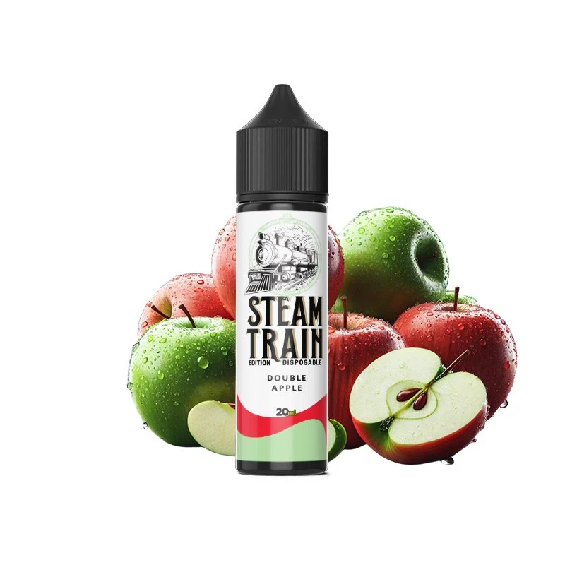 STEAM TRAIN EDITION DISPOSABLE DOUBLE APPLE 60ML