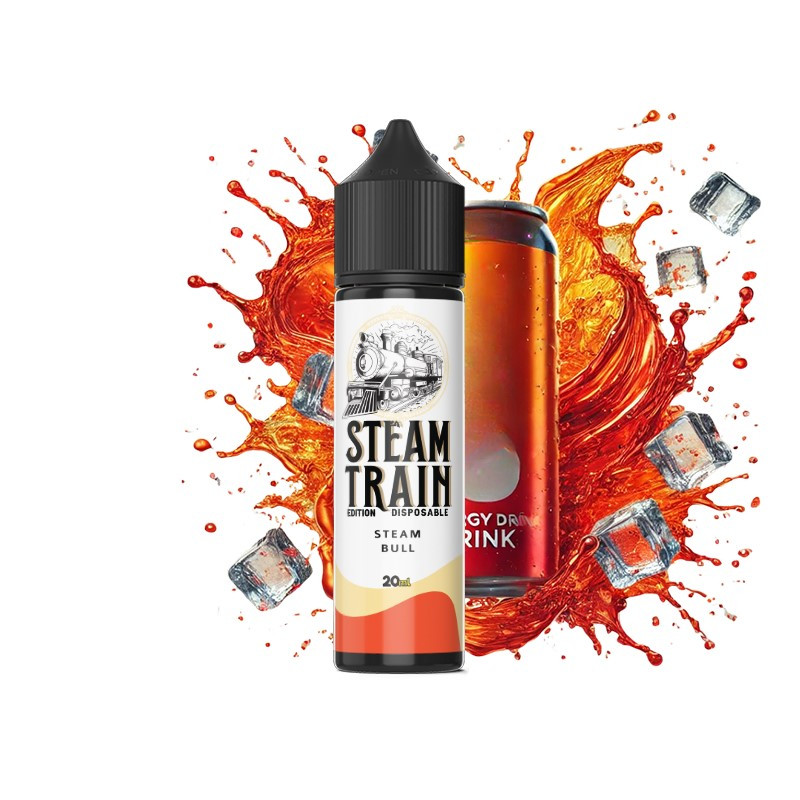 STEAM TRAIN EDITION DISPOSABLE STEAM BULL 60ML