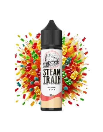 STEAM TRAIN EDITION DISPOSABLE GUMMY BEAR 60ML