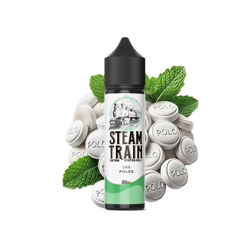 STEAM TRAIN EDITION DISPOSABLE LOS POLOS 60ML