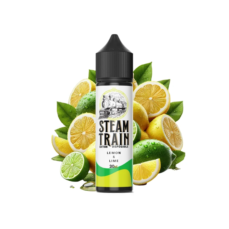 STEAM TRAIN EDITION DISPOSABLE LEMON & LIME 60ML