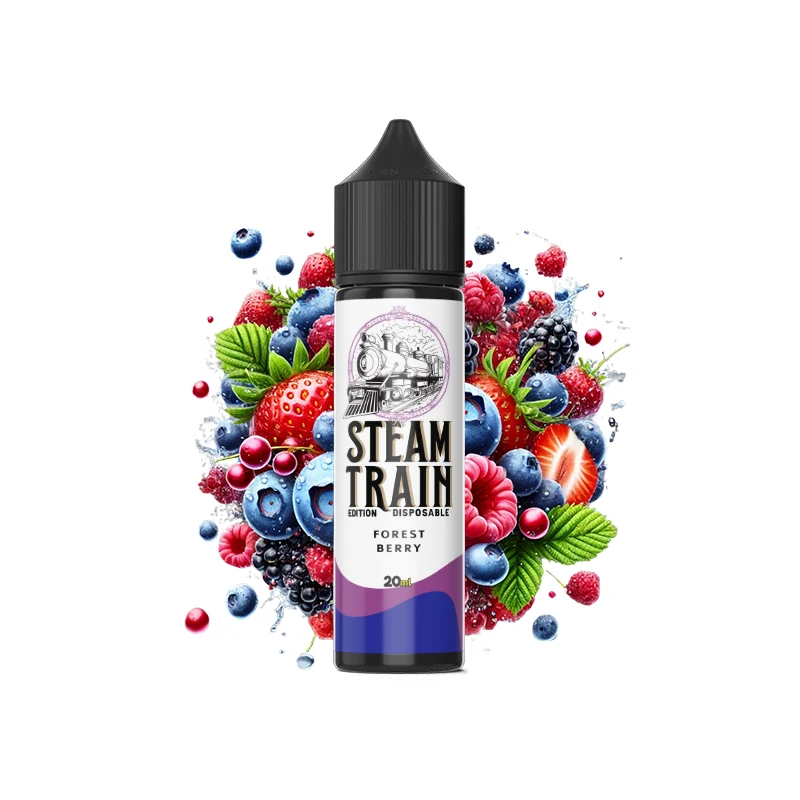 STEAM TRAIN EDITION DISPOSABLE FOREST BERRY 60ML