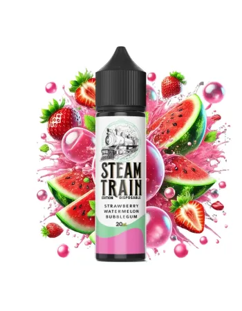 STEAM TRAIN EDITION DISPOSABLE STRAWBERRY WATERMELON BUBBLEGUM 60ML