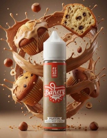 RELOAD VAPE BAKERY DRIP MUFFIN HAZELNUT CREAM 60ML