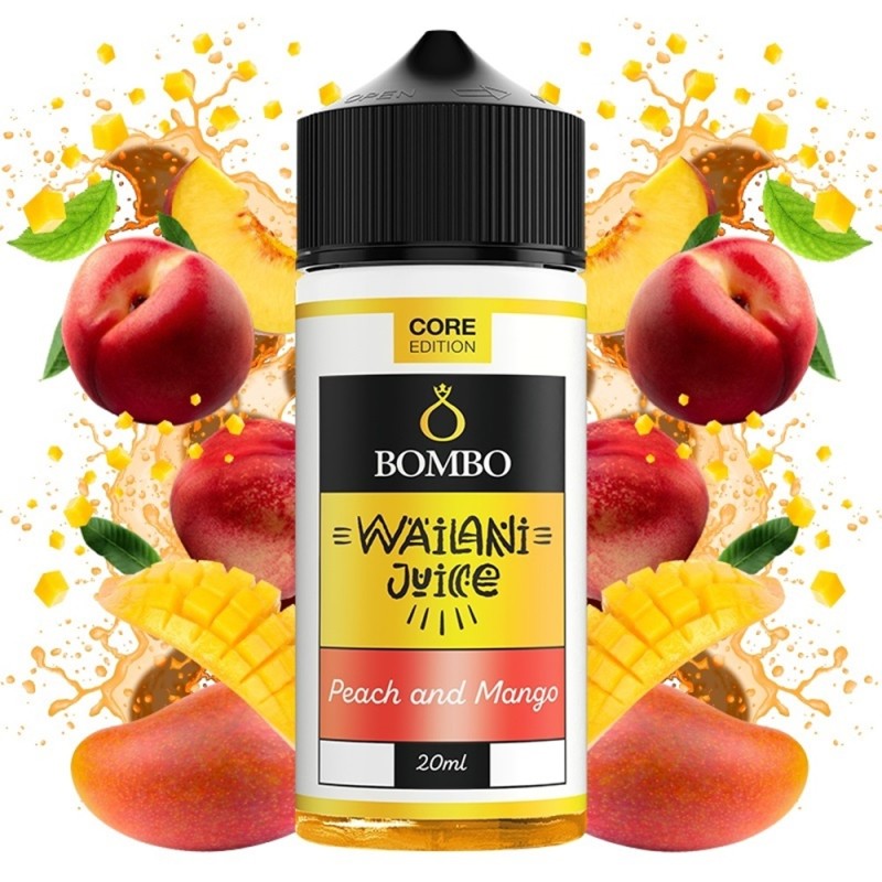 BOMBO WAILANI JUICE PEACH AND MANGO 120ML