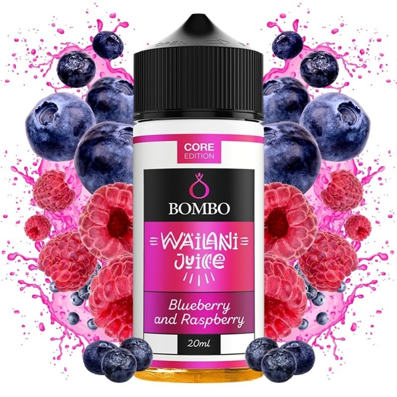 BOMBO WAILANI JUICE BLUEBERRY AND RASPBERRY 120ML