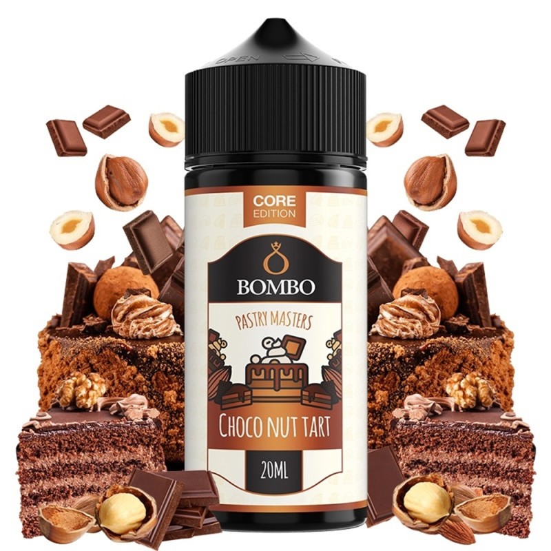 BOMBO PASTRY MASTERS CHOCO NUT TART 120ML
