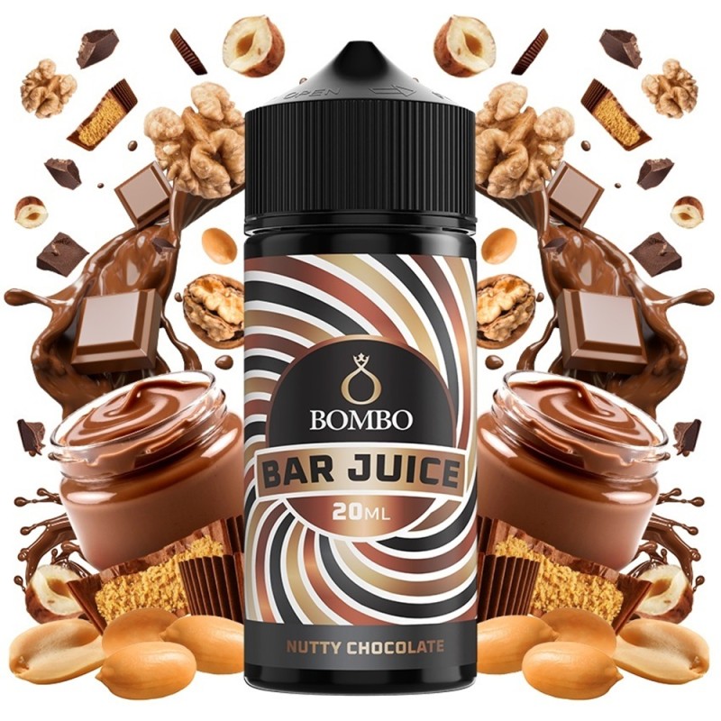 BOMBO BAR JUICE NUTTY CHOCOLATE 120ML