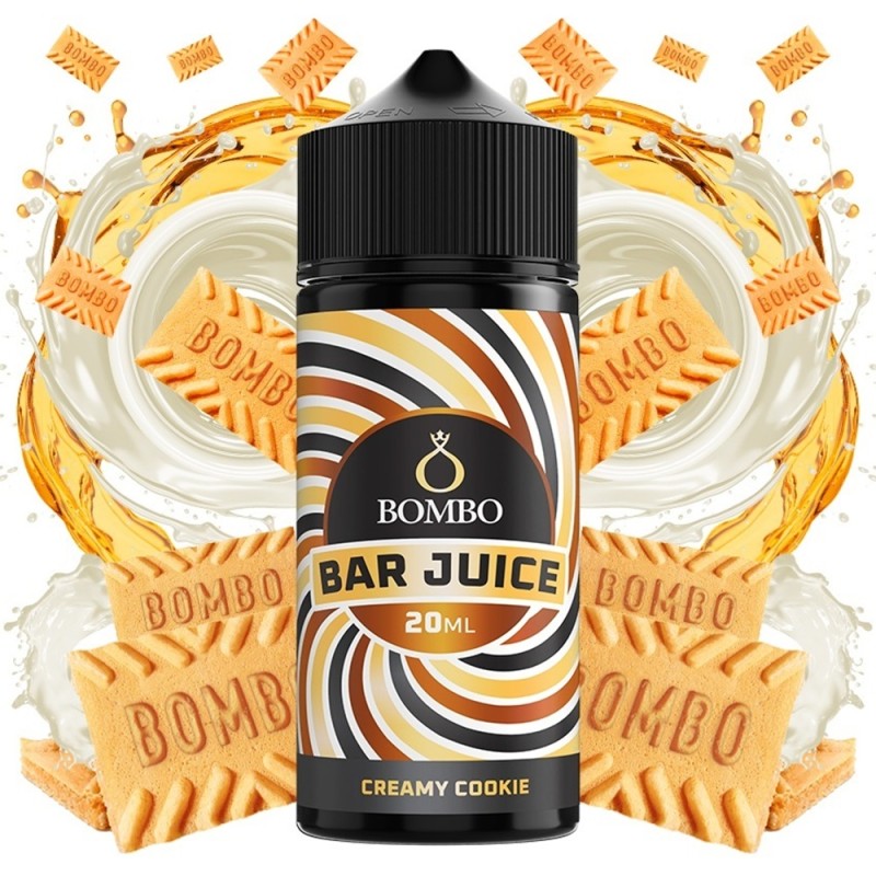 BOMBO BAR JUICE CREAMY COOKIE 120ML
