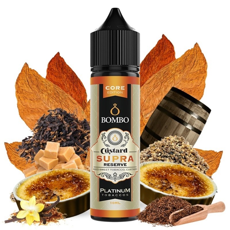 BOMBO PLATINUM TOBACCOS CUSTARD SUPRA RESERVE 60ML
