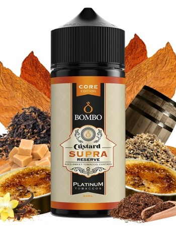 BOMBO PLATINUM TOBACCOS CUSTARD SUPRA RESERVE 120ML