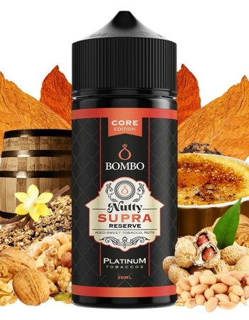BOMBO PLATINUM TOBACCOS NUTTY SUPRA RESERVE 120ML