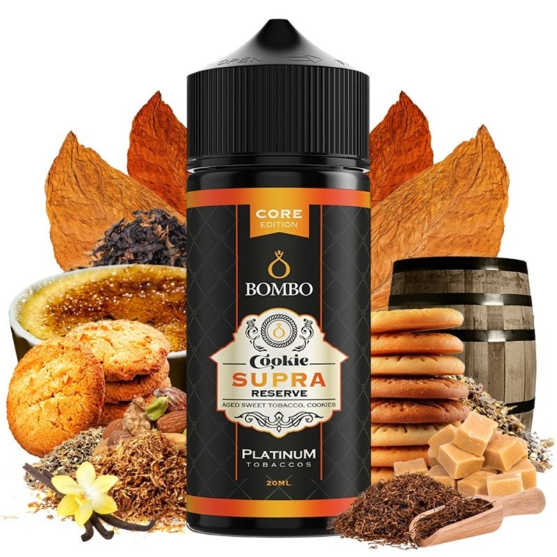 BOMBO PLATINUM TOBACCOS COOKIE SUPRA RESERVE 120ML