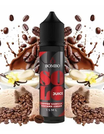 BOMBO SOLO JUICE COFFEE VANILLA CUSTARD CREAM 60ML