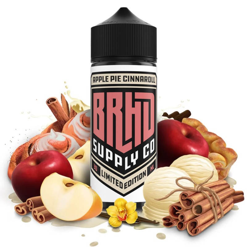 BAREHEAD SUPPLY LIMITED EDITION APPLE PIE CINNARROLL 120ML