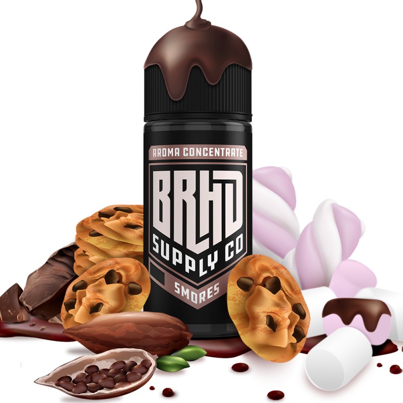 BAREHEAD SUPPLY SMORES CHOC CHIP COOKIES 120ML