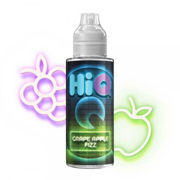 HIQ GRAPE APPLE FIZZ 120ML
