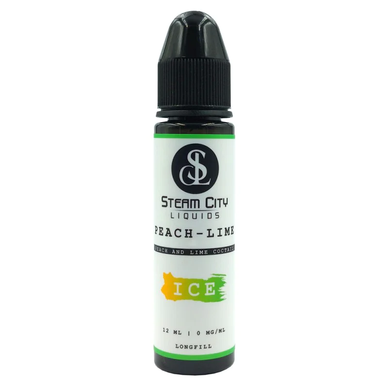 STEAM CITY LIQUIDS THE CLASSICS PEACH – LIME ICE 60ML