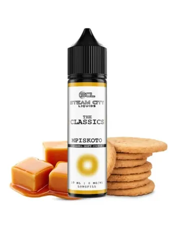 STEAM CITY LIQUIDS THE CLASSICS MPISKOTO 60ML