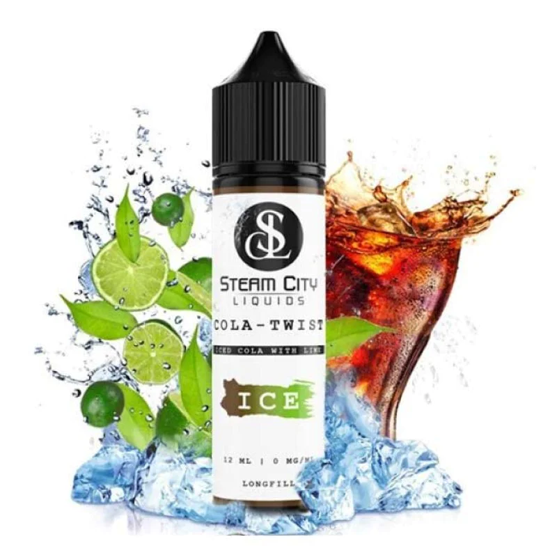 STEAM CITY LIQUIDS THE CLASSICS COLA TWIST ICE 60ML