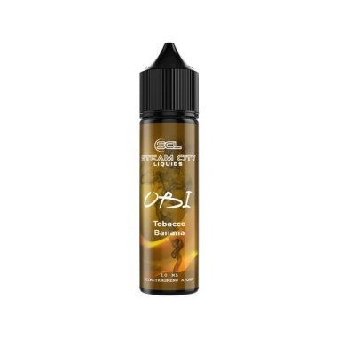 STEAM CITY LIQUIDS OBI TOBACCO BANANA 60ML
