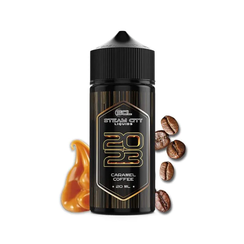 STEAM CITY LIQUIDS 2023 CARAMEL COFFEE 120ML