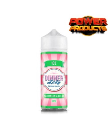 DINNER LADY ICE WATERMELON SLICES ICE 120ML