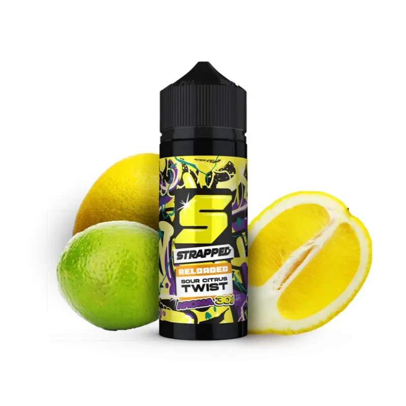 STRAPPED RELOADED SOUR CITRUS TWIST 120ML