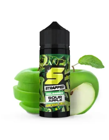 STRAPPED RELOADED SOUR APPLE 120ML