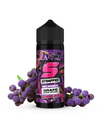 STRAPPED RELOADED GRAPE SODA STORM 120ML