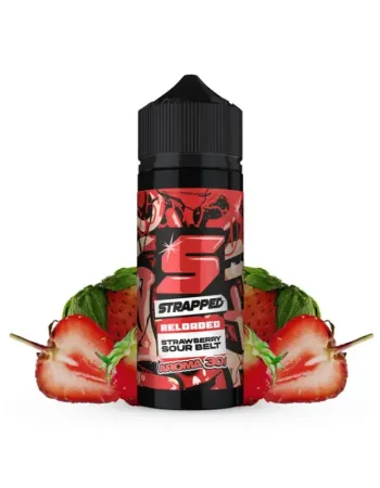 STRAPPED RELOADED STRAWBERRY SOUR BELT 120ML