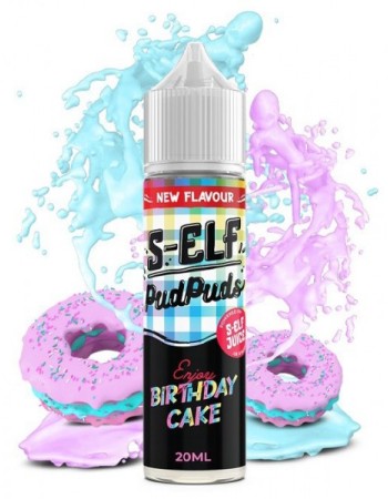 S-ELF JUICE PUDPUDS BIRTHDAY CAKE 60ML